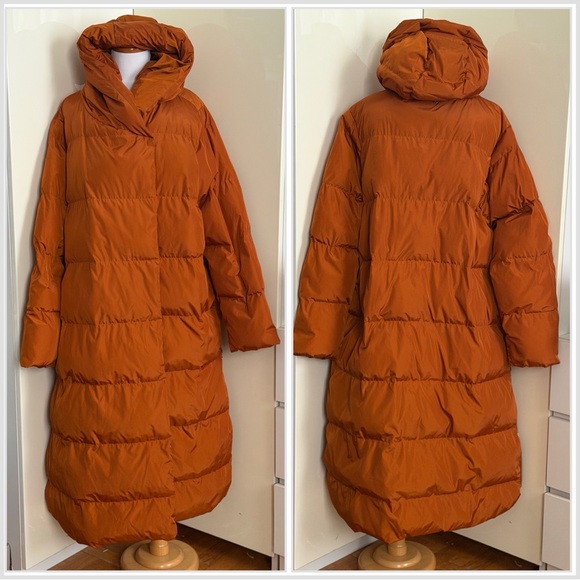 NWOT Calia Long Puffer Jacket in Hammered Copper sz XXL - Picture 2 of 9
